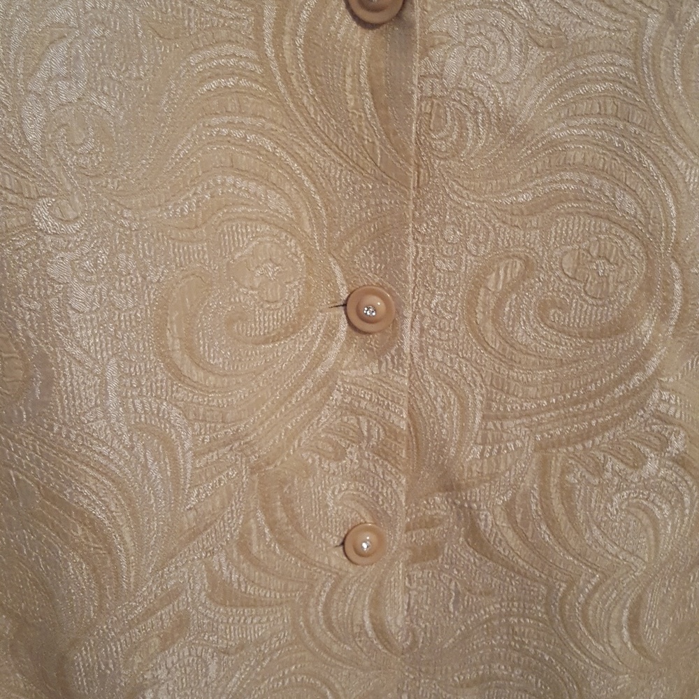 Fancy Muted Gold Jacket 🥂🍍🍾